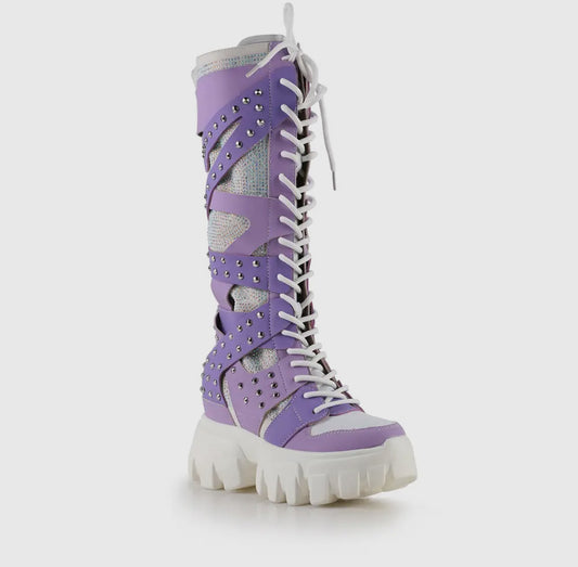 Hidden Wedge Sneaker Boots